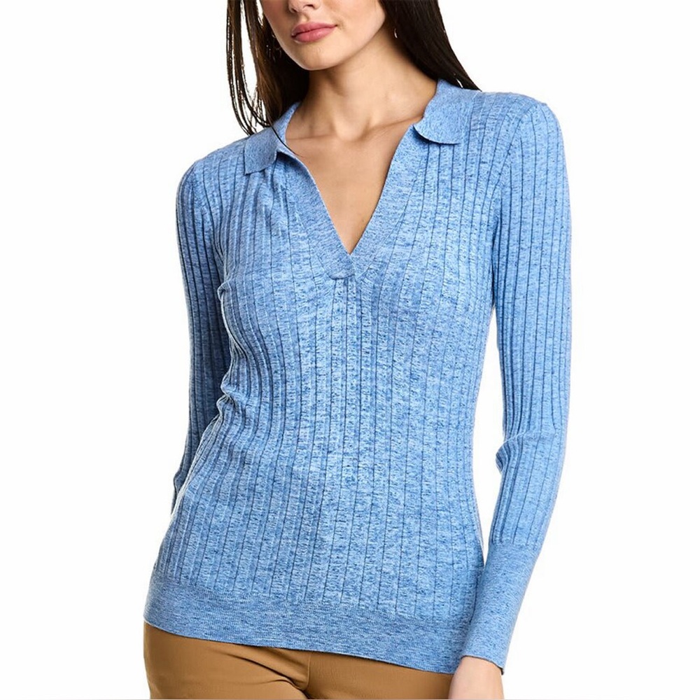 WISPR Skinny Rib Polo NWT